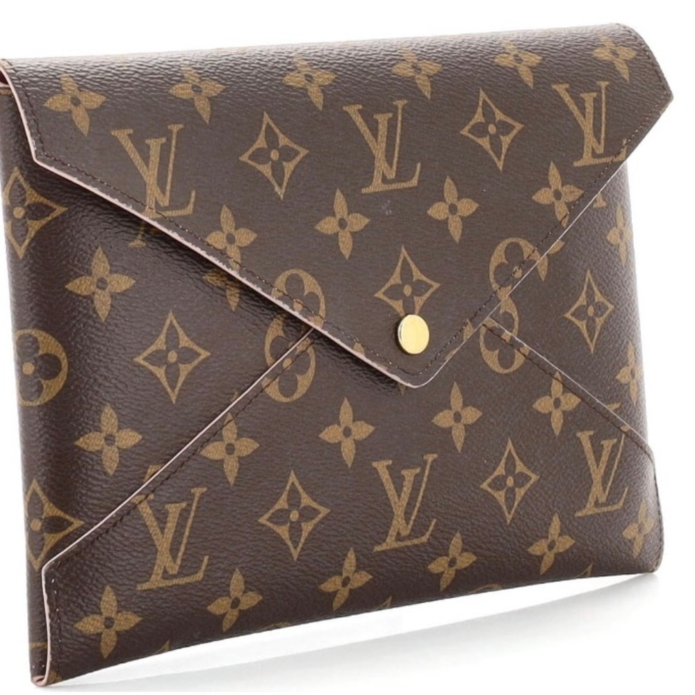 Kirigami Pochette monogram canvas GM